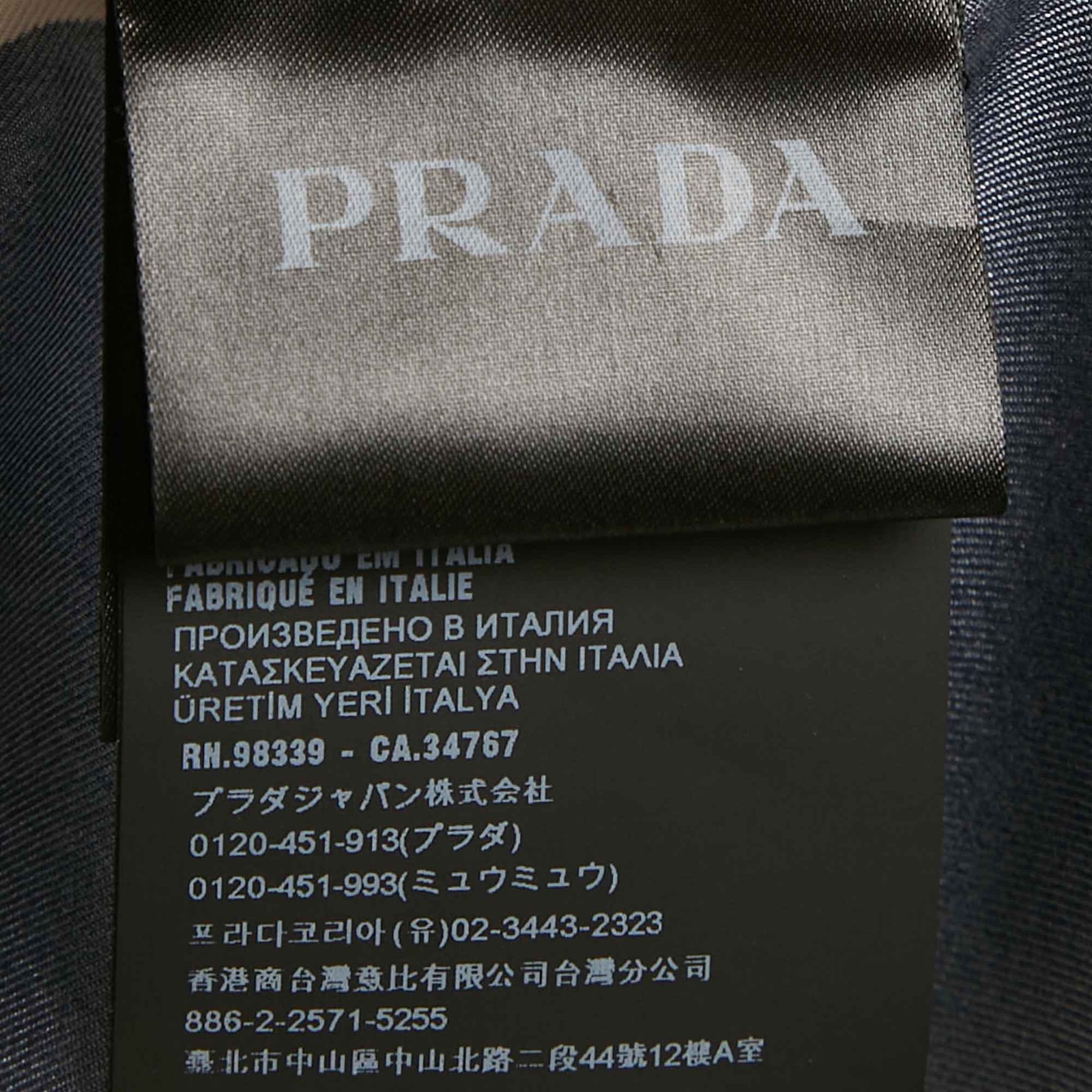 Prada Multicolor Striped Silk Bowling Shirt S thumbnail 4