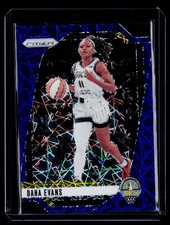 2024 Panini Prizm WNBA #72 Dana Evans Blue Velocity Prizms