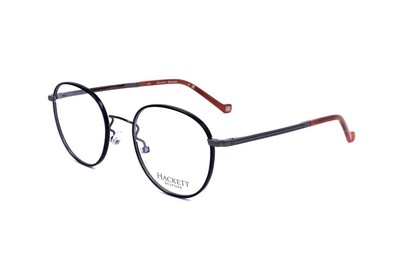 Hackett Bespoke HEB279  GUN/BLUE 50/21/140 MAN Eyewear Frame