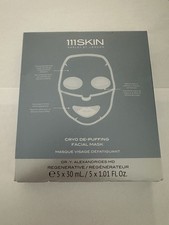 111Skin Cryo De-Puffing Facial Mask by for Unisex - 5 Pc Mask 30ml each mask