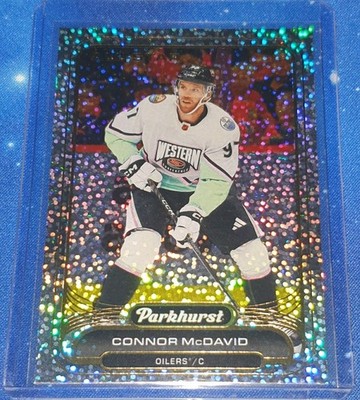 Connor McDavid #111 2023-24 Parkhurst Patterned Foil Edmonton Oilers