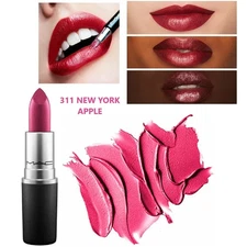 M.A.C. New 311 York Apple Frost Lipstick-New in Box