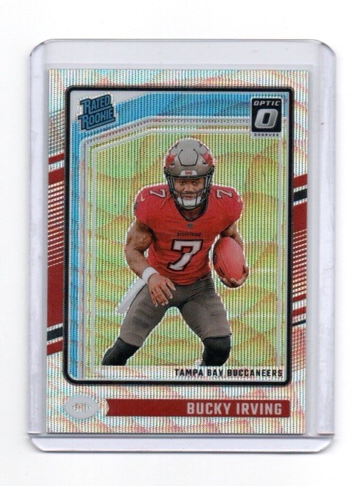 2024 Panini Donruss Optic Rated Rookie Bucky Irving #216 Wave Prizm /300 Rookie
