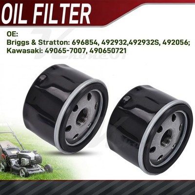 1/2X Ölfilter kurz für Briggs & Stratton Motor 492932 492932S 696854 492056 4154
