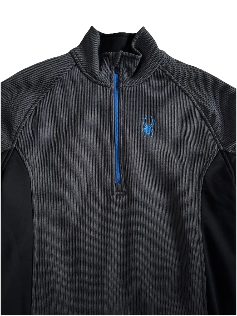 スキー Spyder Knit Panel Half Zip Pullover Spyder 1/2 Zip Sweaters for Men for sale | eBay