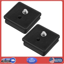 2 Pack 41mm Quick Release Plate for Ambico V0552 V0554 Sunpak 7500 Pro Tripod