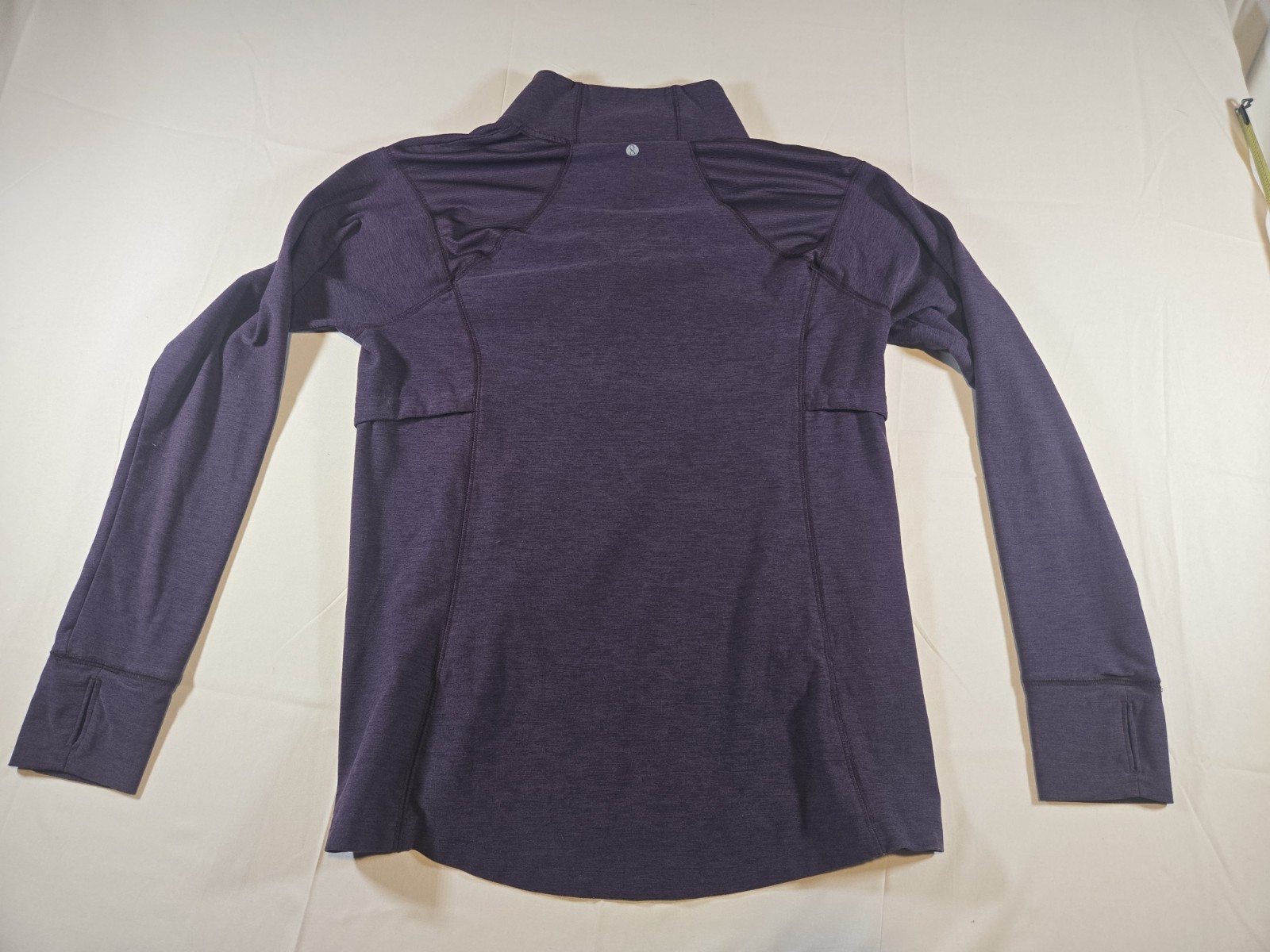 Layer 8 Performance, Purple Qwick Dry Athletic Top, ¼ Zip, Women's Medium 