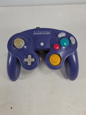 Official Nintendo Gamecube Controller Indigo Purple DOL-003 Authentic OEM