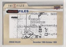 2019 Upper Deck The X-Files: UFOs & Aliens Edition Redacted Files Level One 03od