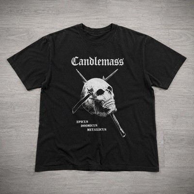 Gildan Candlemass Epicus Doomicus Metallicus Graphic Tee