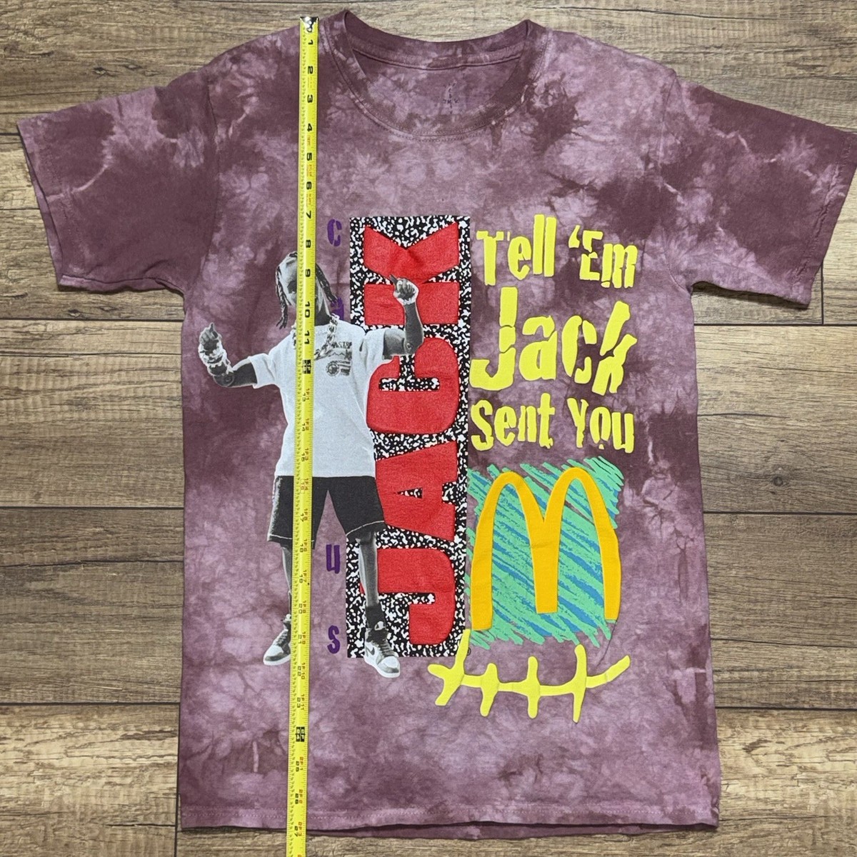 Travis Scott McDonalds Cactus Jack Tell 'Em Jack Sent You 2020 T