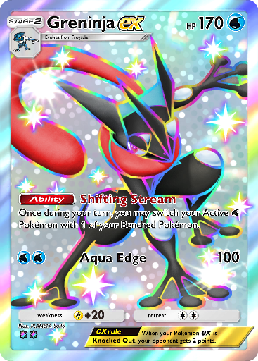 greninja pokemon card shiny Amazon.com: Pokemon – Greninja ex 198/167 – Twilight Masquerade – Full Art Pokemon  Card – Secret Rare : Toys & Games main image 1