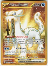Pokemon Chien-Pao ex 274/193 Hyper Rare Paldea Evolved Pokemon Holo Near Mint on eBay