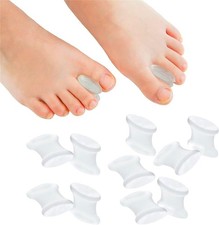 Povihome 10 Pack Gel Bunion Corrector and Toe Clear Large Pack of 10 
