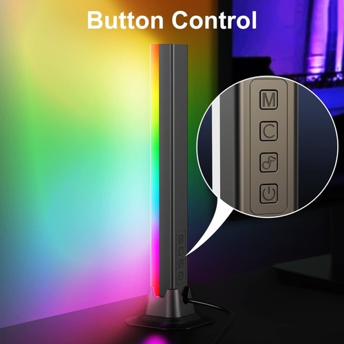 2x LED Lightbar TV Hintergrundbeleuchtung GamingLampe Ambiente mit Fernbedienung - Bild 3 von 12