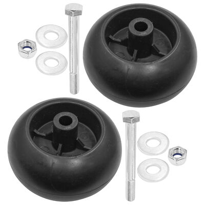 Deck Wheel Anti-Scalp Roller w/ Bolt for Hustler Fastrak Raptor Trimstar Super Z