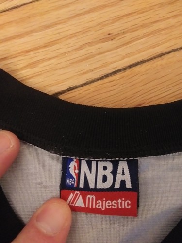 Ben Wallace Detroit Pistons NBA Vintage Majestic 2004 NBA Finals Jersey Youth L - Picture 7 of 10