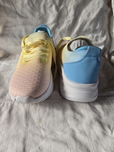 Urban Sport - J/Slides Olivera Knit Sneakers Women's Shoes US 8 W Pink Tie Dye - Picture 5 of 7
