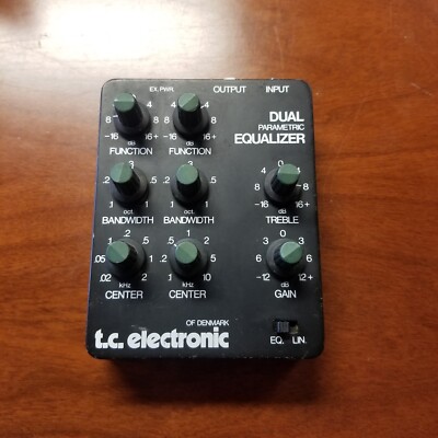 TC Electronic Dual Parametric Equalizer Pedal | eBay