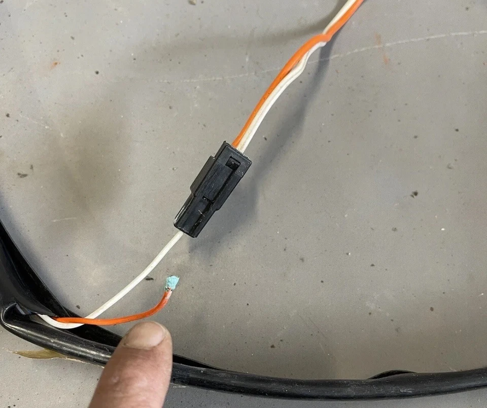 Chevy Impala Kingswood 1969 1970 camioneta cinta de piso arnés de cableado OEM Foto 3 de 4