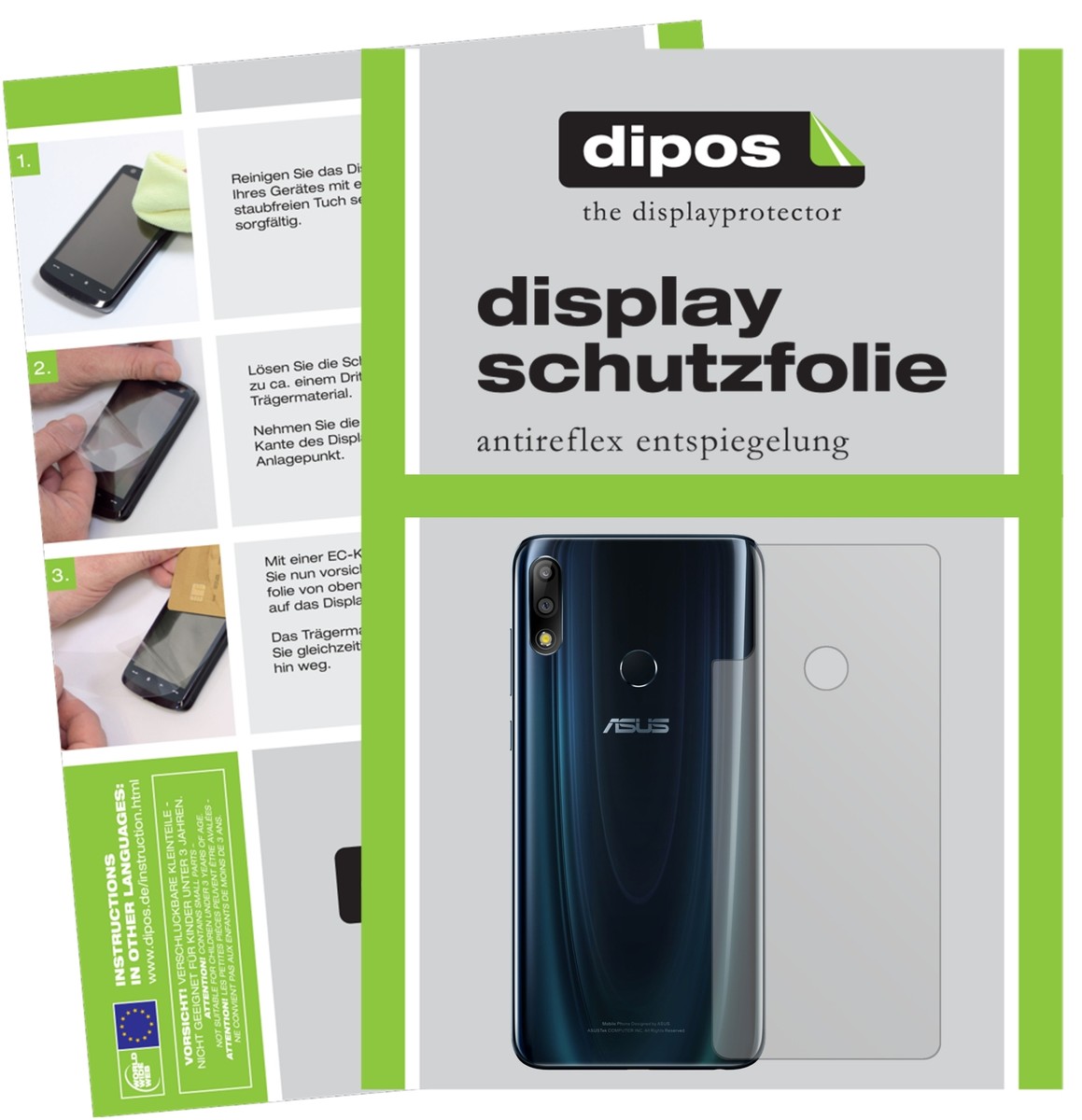 Pellicola Protettiva per Asus ZenFone Max (M2) Protezione Schermo Antiriflesso