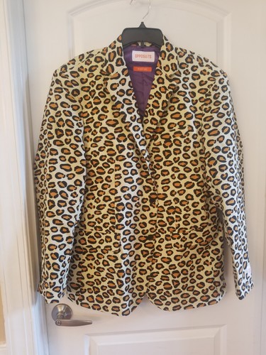 OppoSuits Men S the Jag Animal SuitSize 44 - Picture 3 of 14