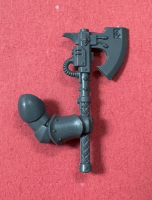 NEW Space Wolves WOLF GUARD HEADTAKERS  POWER AXE (B)  - Bits 40K