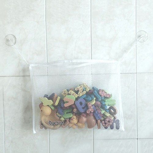 Baby Bath Kids Storage Net Bag Tidy Bathroom Play Time Mesh Fun Toys Holder - Picture 3 of 11