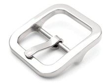 4pcs 1 Inch Single Prong Belt Buckle Square Center Bar Buckles Leather Craft ...