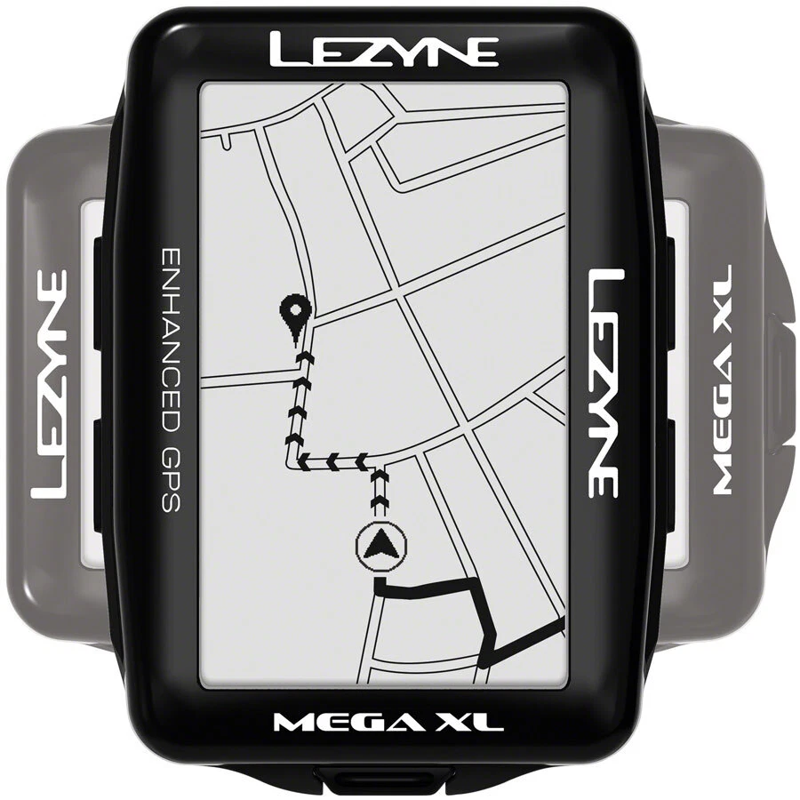 Lezyne Mega XL GPS Computer Black - Image 4 of 4