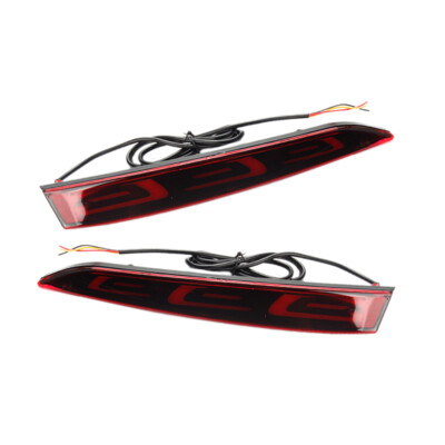 LED Rear Bumper Tail Brake Light Lamp Fit for Hyundai Solaris Accent 2017-2020