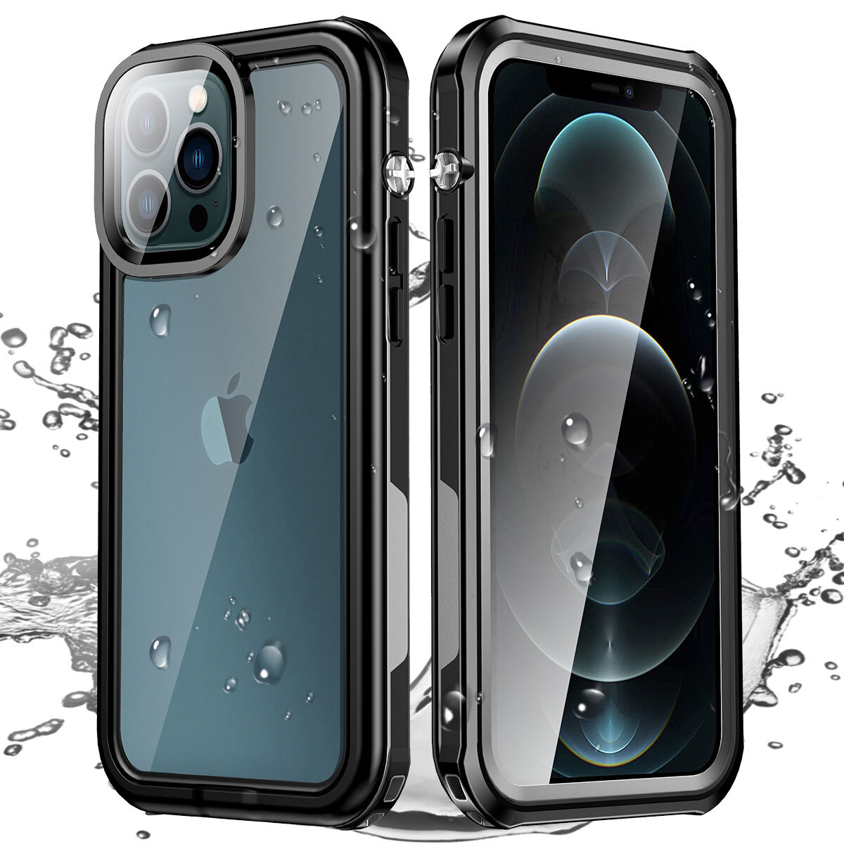 For iPhone 12/12 Pro Max Case Waterproof Shockproof Heavy Duty Protective Cover For iPhone 12/12 Pro Max Case Waterproof Shockproof Heavy Duty Protective Cover