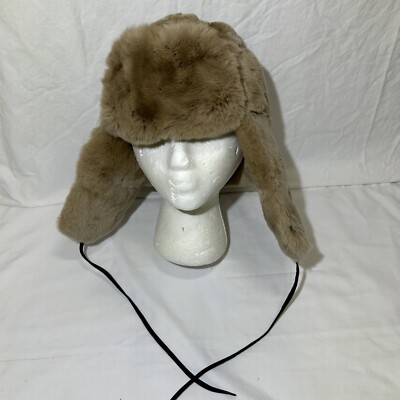 525 America Luxe Trapper Winter Outdoor Soft Faux Fur Hat Women s One Size NEW!