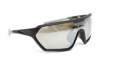 Steve Madden POLARIZED Performance Blk & Gry Wrap Sunglasses 100%UV 51133MSMP100