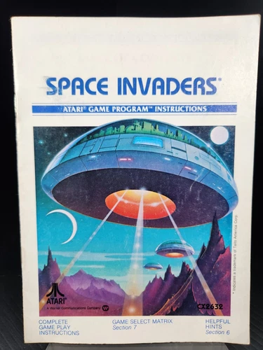 Space Invaders | 1980 | Atari | Video Game Program Manual