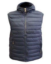 Image of Mens Sleeveless NO HOODED GILET Body Warmer Puffer Quilted Padded Bomber bombsdr