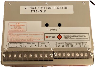 Nishishiba Automatic Voltage Regulator (AVR) Type: VZKUP - 4CP845