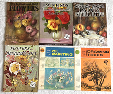 Lot 6 VTG Walter Foster How to Books  The Art of Grumbacher Library Books GC 8