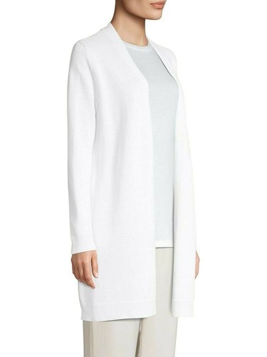Eileen Fisher Plus-Size Cardigan - 1x / White