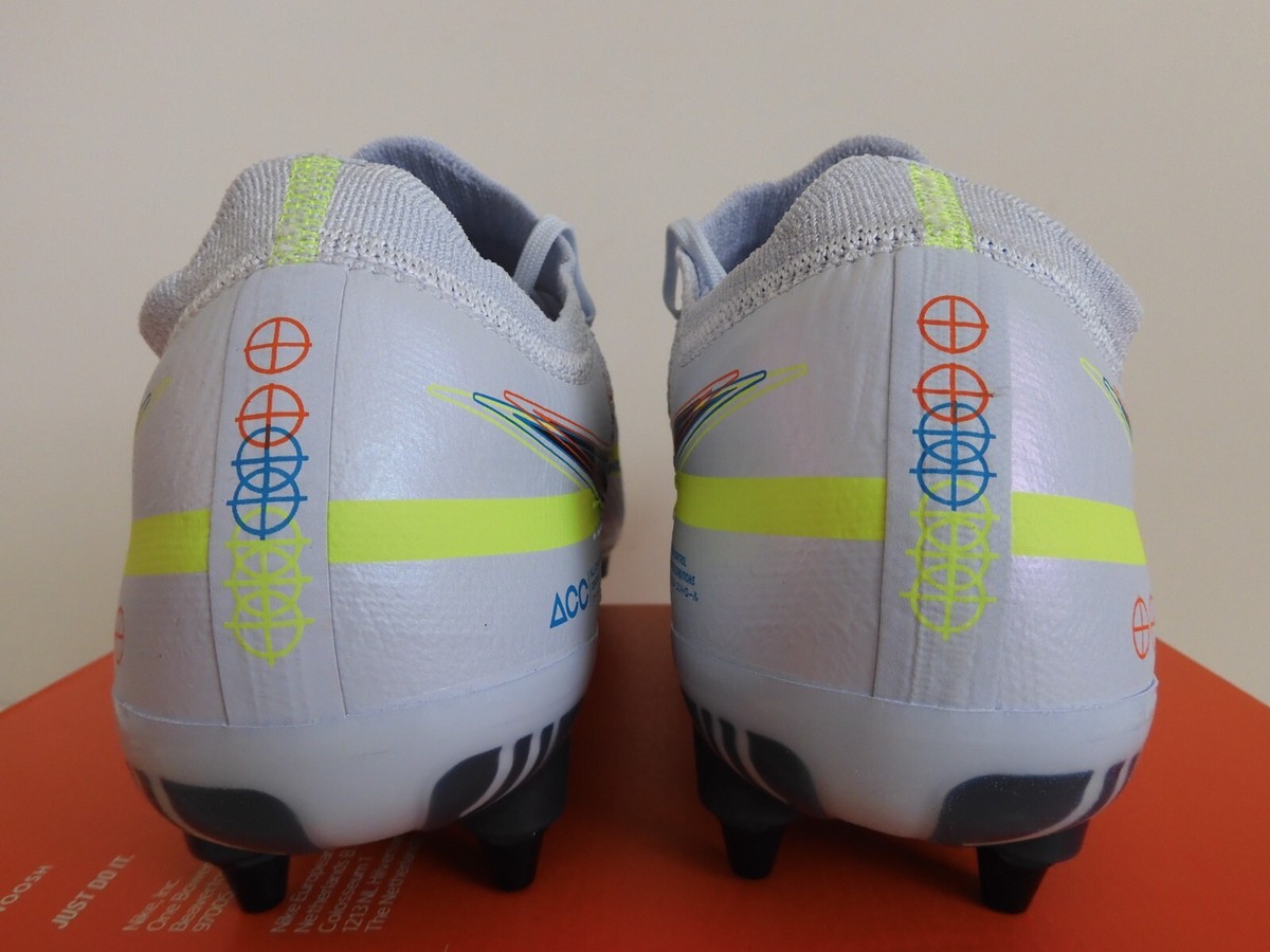 Nike Phantom Gt2 Elite Sg Pro Ac Anti Clog Football Grey-Blue Size 10 DC0753-055 Size 10.5 - Nike Phantom GT 2 Elite SG PRO AC Anti Clog for  main image 4