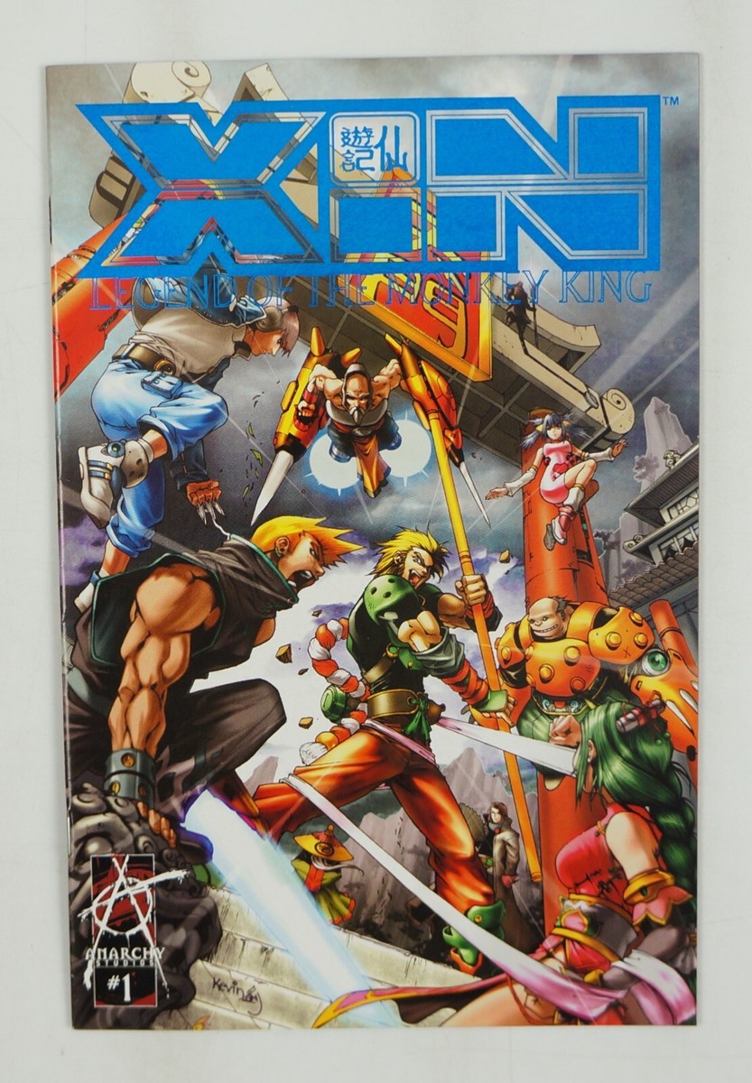 Xin Legend of the Monkey King #1 VF Royal Blue Foil Edition w COA