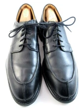 Allen Edmonds "DENALI" Leather Split-Toe Derby 9.5 D Black USA DISCONT'D (271N)