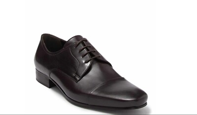 Bruno Magli Men's Martico Cap Toe Leather Derby Dress Shoe MSRP