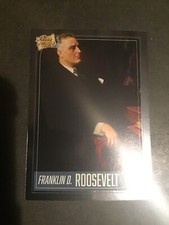 2021 Pieces of the Past Franklin D. Roosevelt Base Card