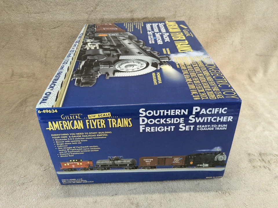 AMERICAN FLYER S Gauge 6-49634 SOUTHERN PACIFIC DOCKSIDE SET RTR - Image 4 of 4