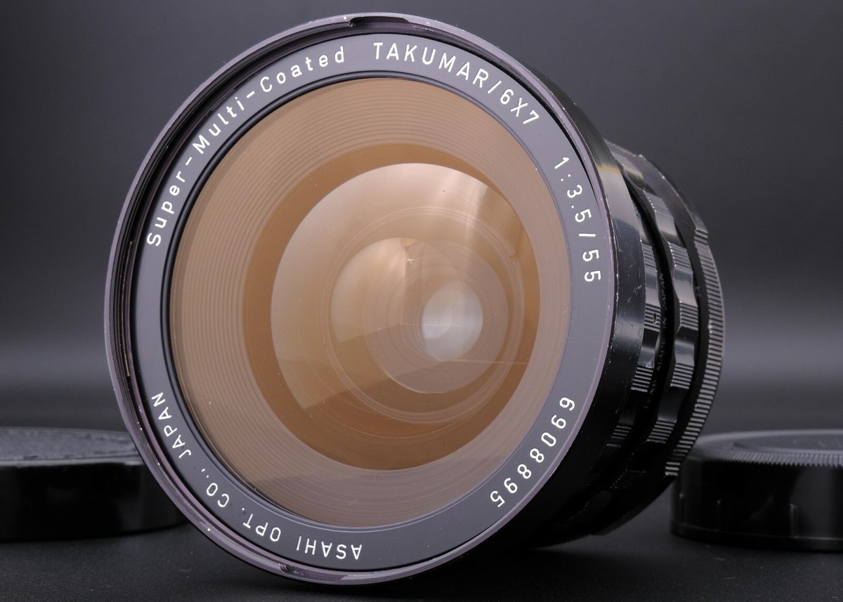 Exc5+] Asahi PENTAX Super-Multi-Coated TAKUMAR/6x7 55mm F