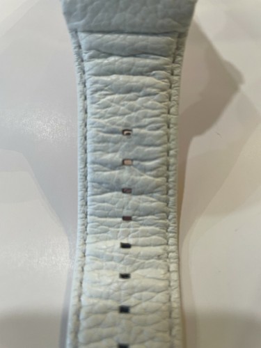 Hugo Boss Orange Watch Silver Big Case White Leather Band HB179.1.14.2396 - Picture 6 of 6
