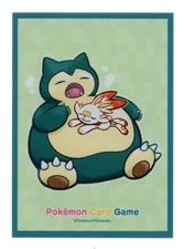 Snorlax & Scorbunny Individual Card Sleeve Pokemon Center Japan Original NEW