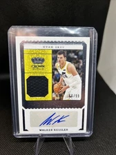 2023-24 Crown Royale Walker Kessler #KCJ-KES Game Worn/used Patch Auto /99 Jazz