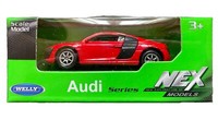 Audi R8 V10 Quattro Rot 1:60 Welly Nex Modellauto Spielzeug Kinder Geschenk Vag